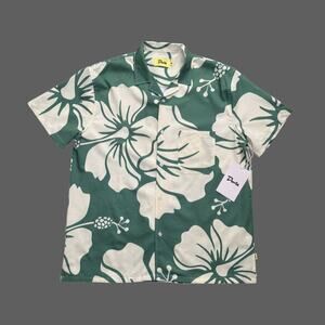 Duvin Design Paradise Leisure Stretch Button-Up Shirt M